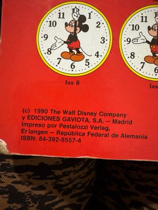 El Reloj de Mickey. Aprende la Hora con Disney