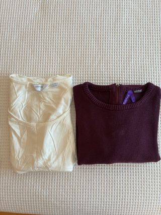 Seraphine Jersey Embarazo y Lactancia Burdeos S