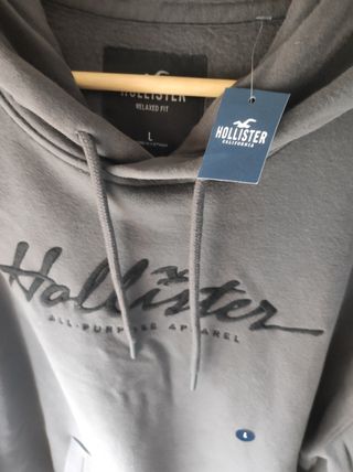 Sudadera Hollister L/XL relaxed fit 