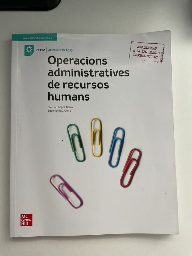 Operacions administratives de recursos humans