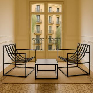 Conjunto 2 sillones + mesa centro