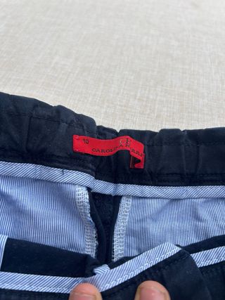 Pantalón de Carolina Herrera azul marino 10 años