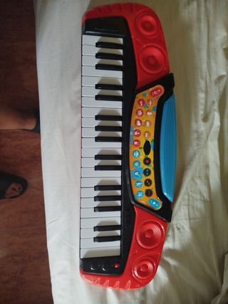 Teclado musical infantil
