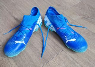 Botas Fútbol Puma Future Match SG Azul T.37