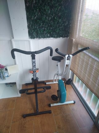 Lote Total Crunch y Bicicleta Estática