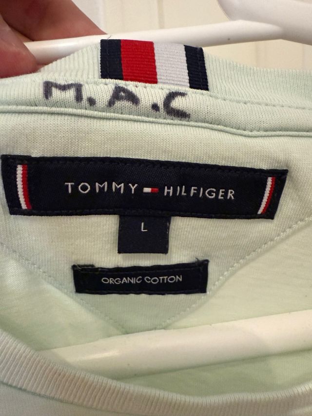 Camiseta Tommy Hilfiger Verde Estampada