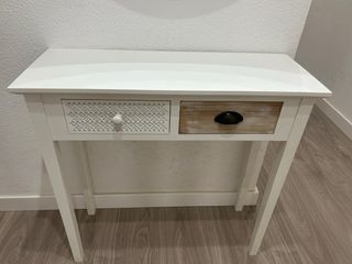 Mueble recibidor de madera