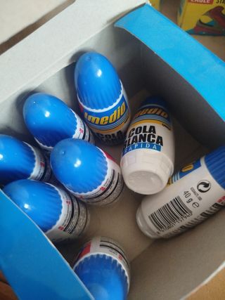 8 tubos cola Blanca Rápida Imedio 40g