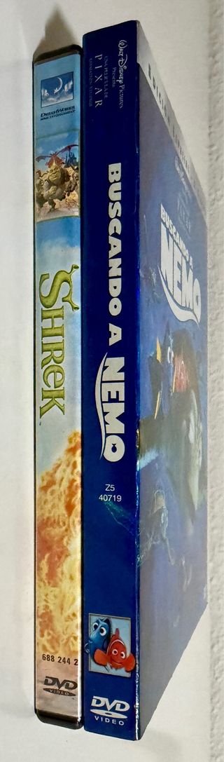 Pack 2 películas DVD Disney Pixar y Dreamworks