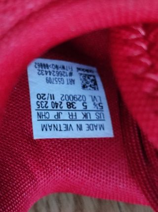 Adidas Zapatillas Deportivas Rojas Talla 38