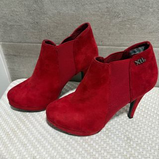 Botines ante rojo Xti talla 36