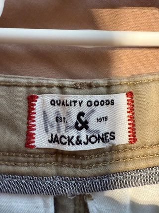 Pantalón chino Jack & Jones beige