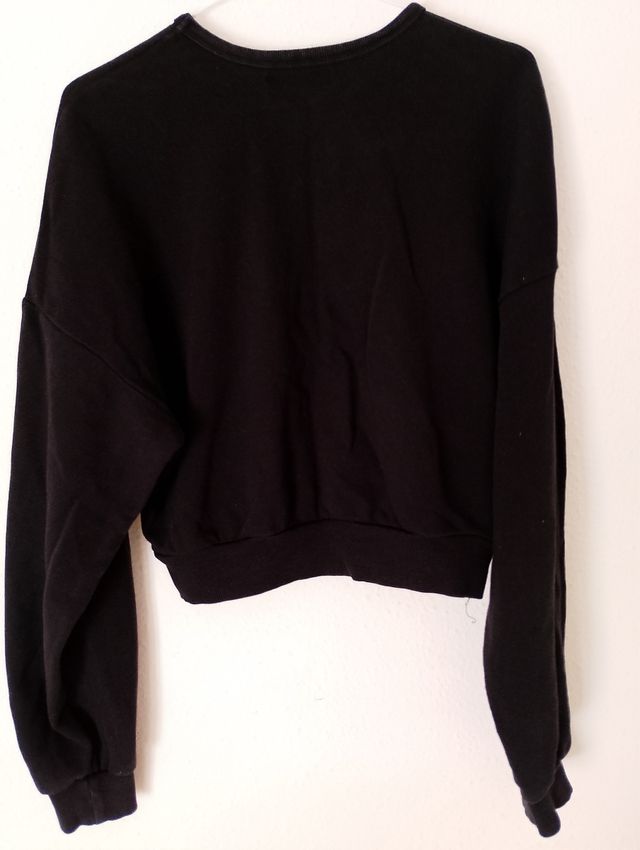 Sudadera Bershka California Negra