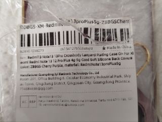 2 Fundas Redmi Note 13 Pro Cherry y Black