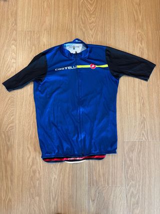 Maillot Castelli Azul Talla L