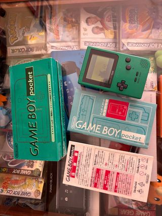 Gameboy Pocket Verde - Completa