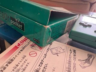 Gameboy Pocket Verde - Completa