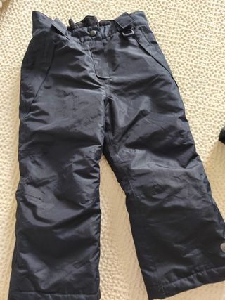 Pantalón de esquí azul 98-104 cm