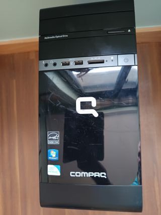 HP Compaq Ordenador Sobremesa Negro