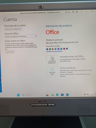 HP Compaq Ordenador Sobremesa Negro