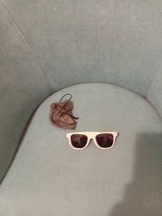 Gafas de sol blancas