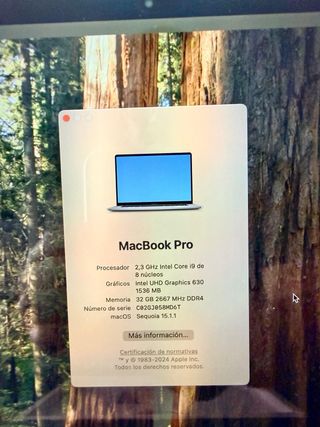 MacBook Pro 16’’, 2019