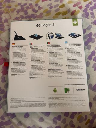 Teclado Logitech Ultrathin Keyboard Folio Samsung 