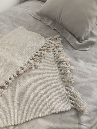 Alfombras beige/gris 42x80 cm