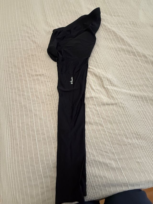 Pantalones deportivos negros de ciclismo