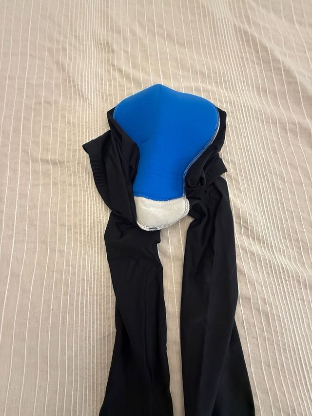 Pantalones deportivos negros de ciclismo