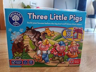 Juego Orchard Toys Los Tres Cerditos