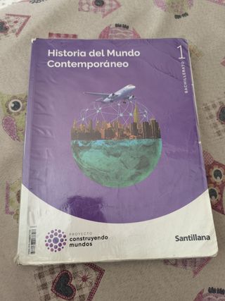 Libro texto historia del mundo contemporáneo