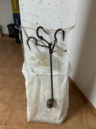 Báscula romana antigua