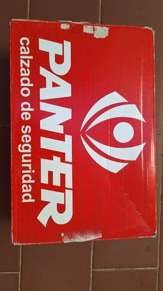 Botas de Seguridad Panter Negras (1 solo uso)