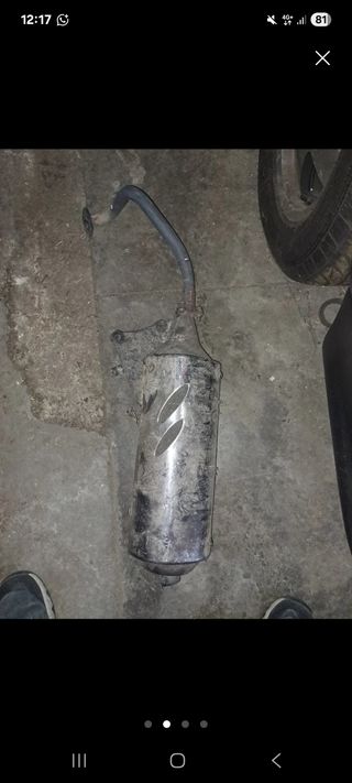 Tubo de escape para moto