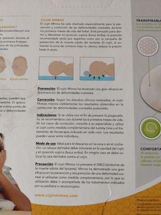 Coixi mimos/ Cojín Mimos para prevenir deformidade