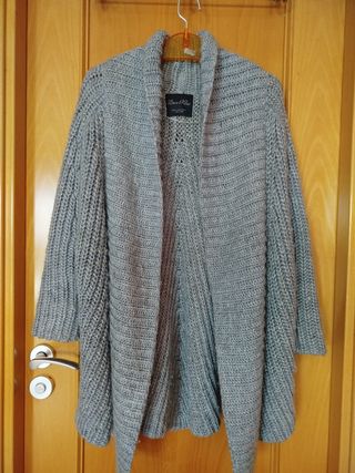 Chaqueta Zara Gris Talla M