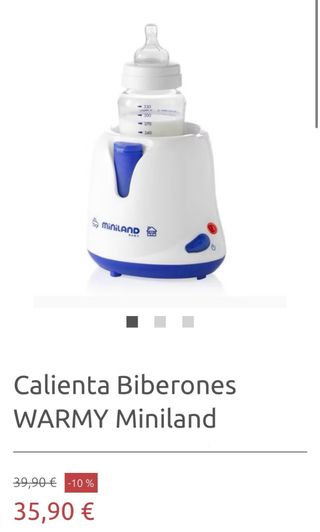 Calienta Biberones Miniland WARMY