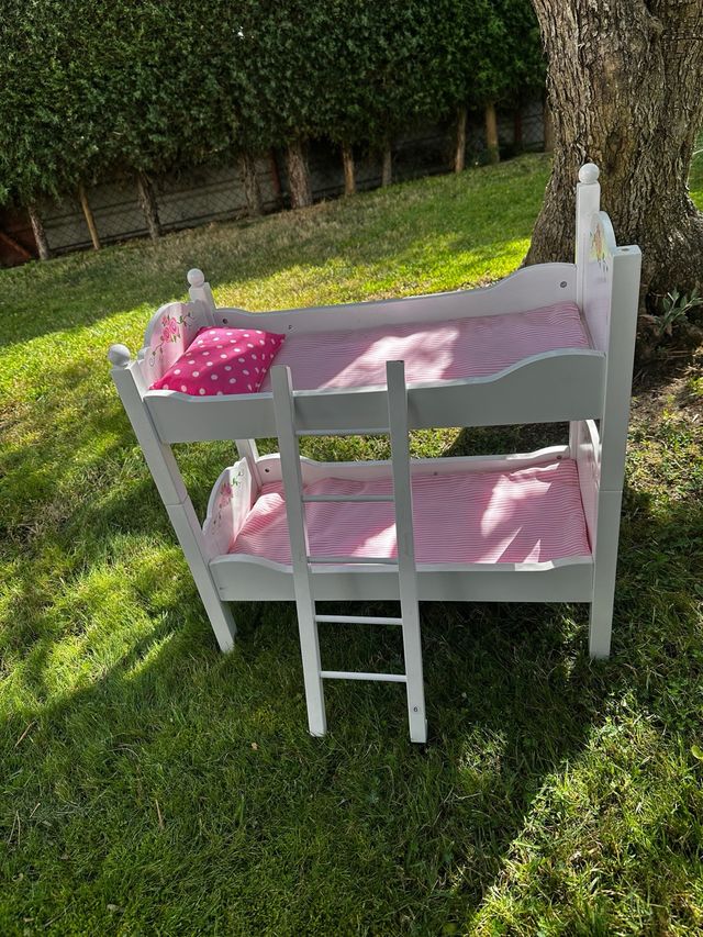 Cuna litera de juguete en madera. Marca Miyo