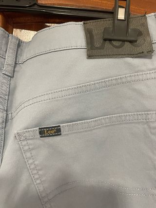 Pantalones Lee Gris