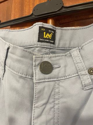 Pantalones Lee Gris