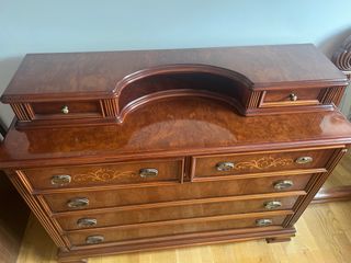 Cómoda Vintage Madera con Espejo.
