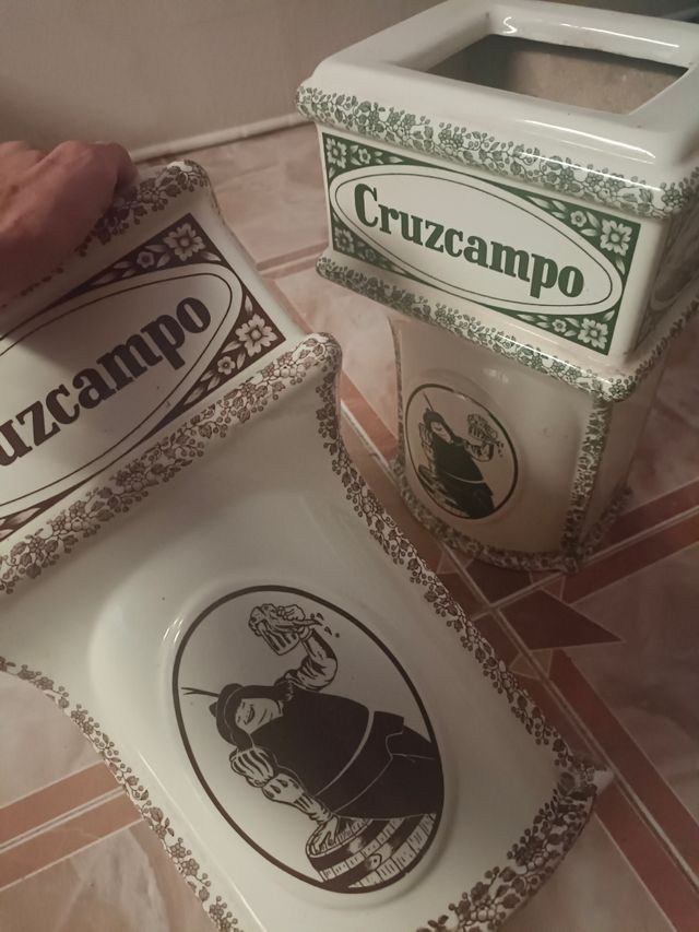 Sparatutto in ceramica Cruzcampo Cartuja