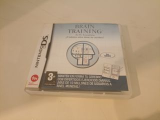 Carcasa y manual Nintendo DS Brain Training s
