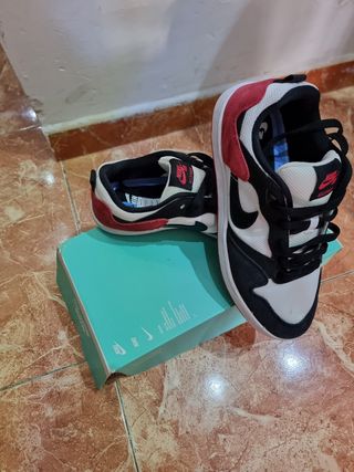 Nike SB Zapatillas Negras y Rojo de T JD.