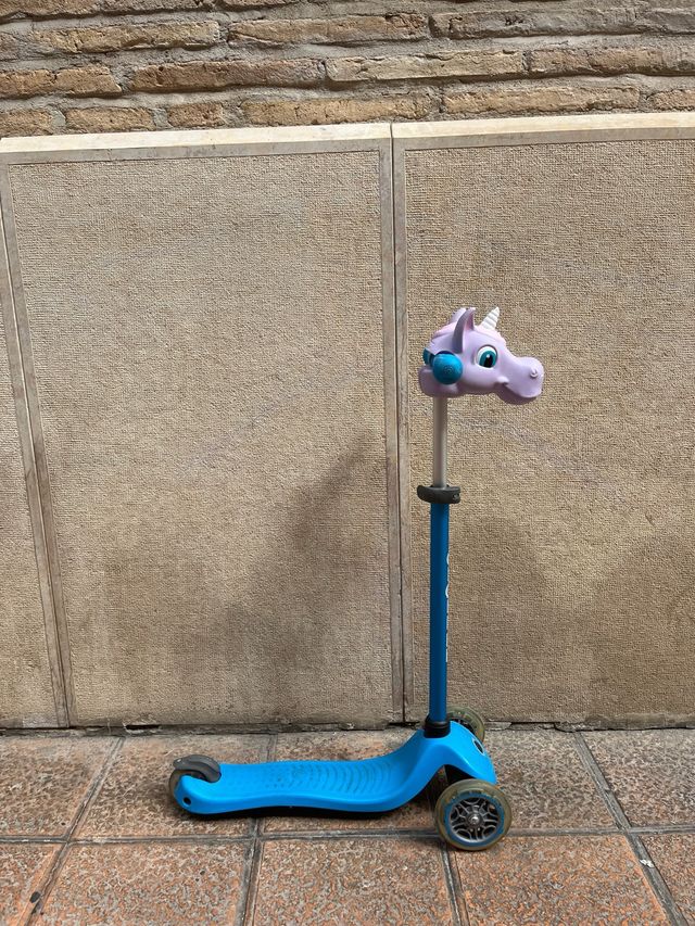 Patinete Globber Unicornio Azul