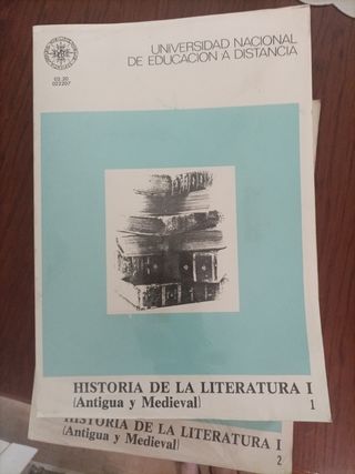 UNED. Historia De La Literatura I y II