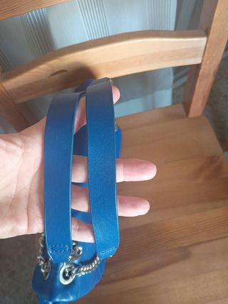 Bolso Parfois Azul Acolchado