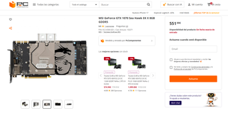 MSI GeForce GTX 1070 Sea Hawk