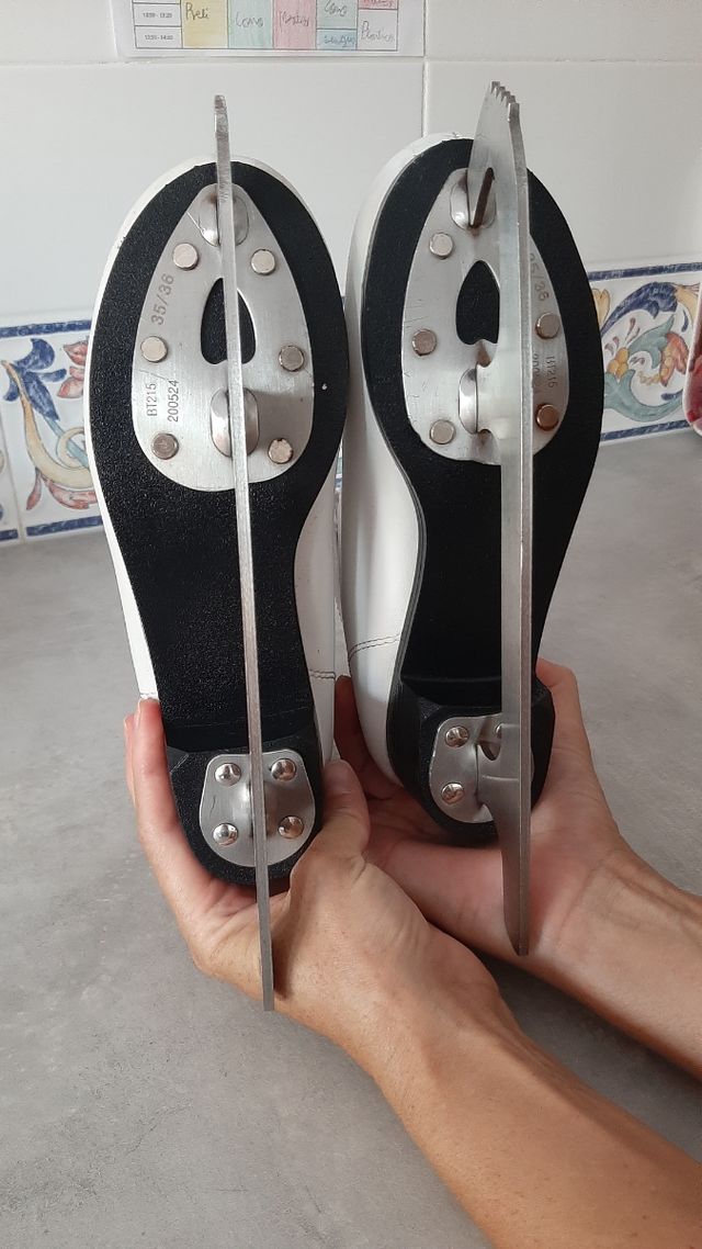 Patines de Hielo Oxelo Blancos